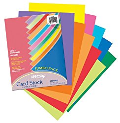 Assorted Colors of Card Stock
