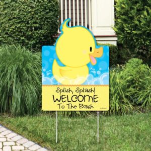 Duck Party Sign