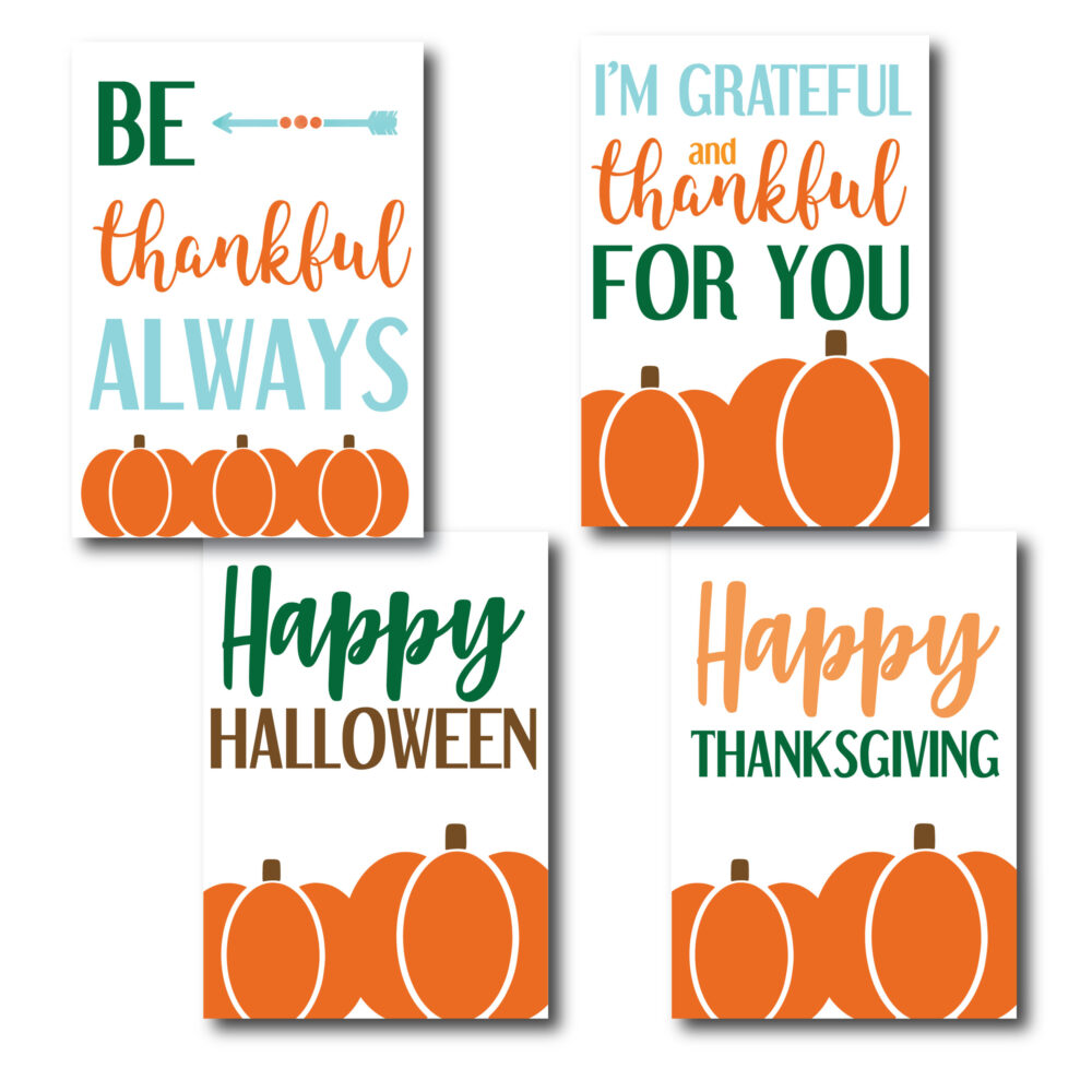 Pumpkin Cards for Fall