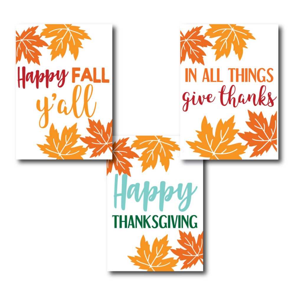 Fall Themed Cards