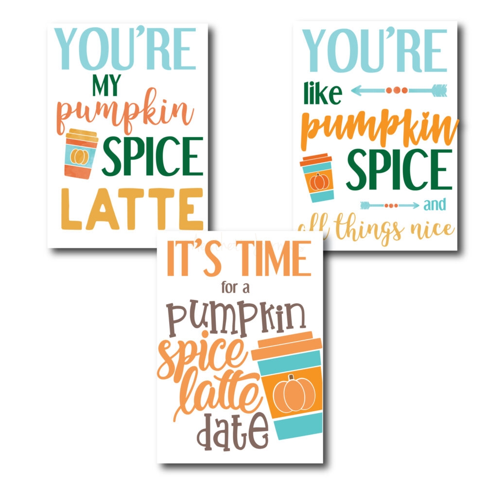 Pumpkin Spice Cards for Fall