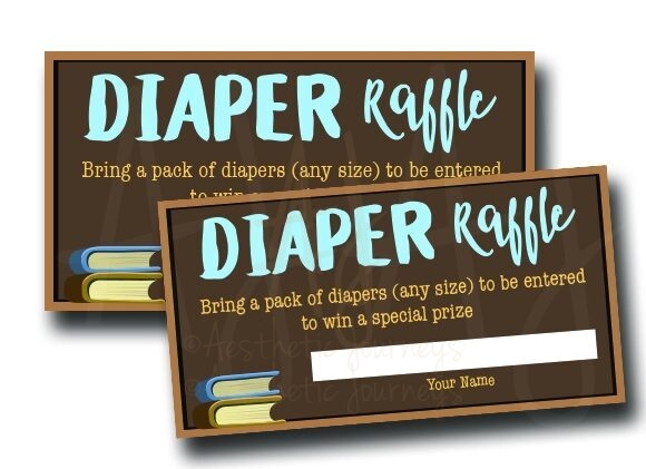 Book Diaper Raffle