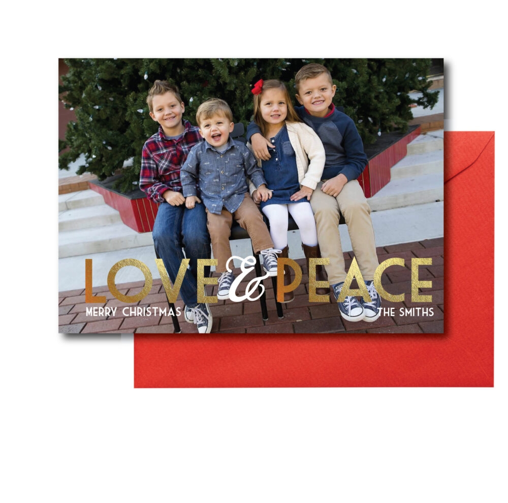 Love and Peace Holiday Card