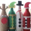 Christmas Character Bottles