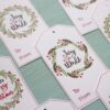 Red and Green Printed Christmas Tags