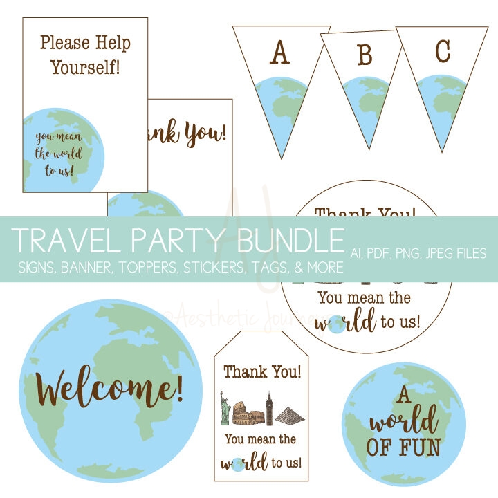 printable travel bundle