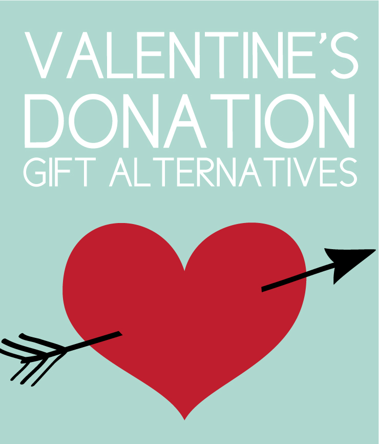 alternative valentine's day ideas: donation gifts you'll love on teal background