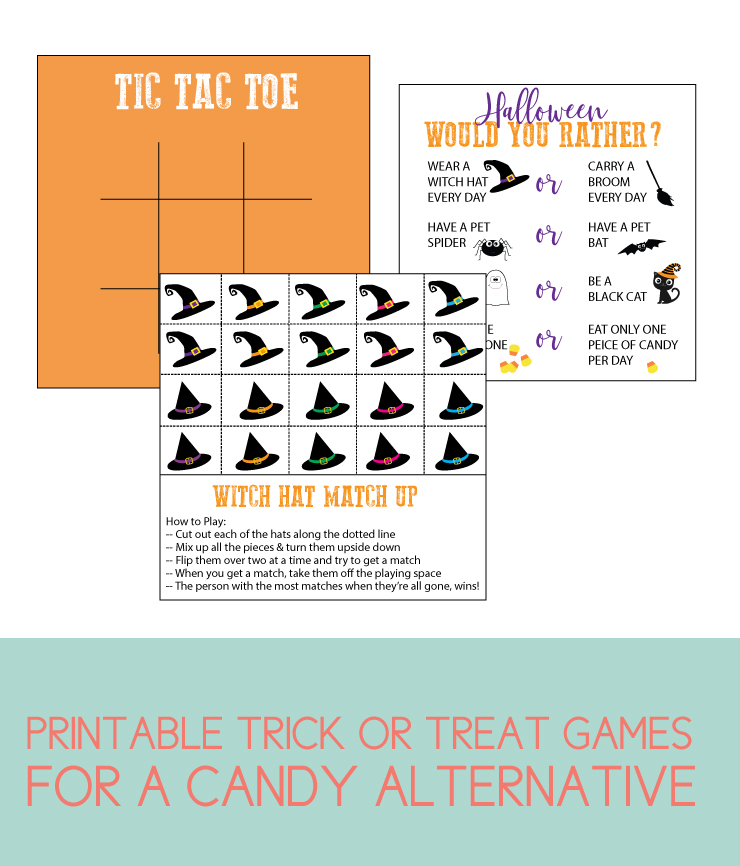 printable halloween games for a candy alternative